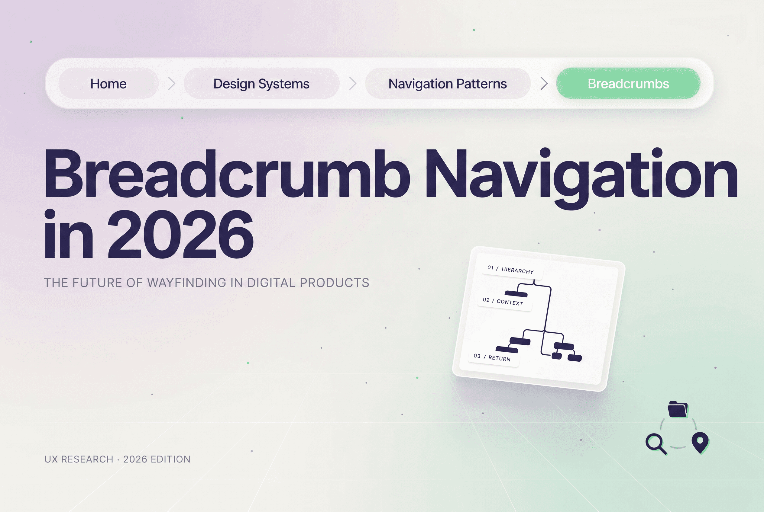 breadcrumb navigation