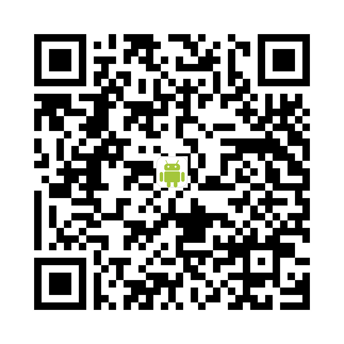 QR code to download Android Mobile APK