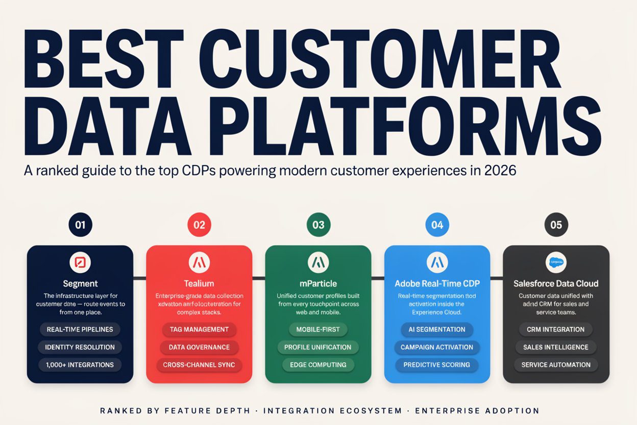 Best Customer Data Platforms 2026