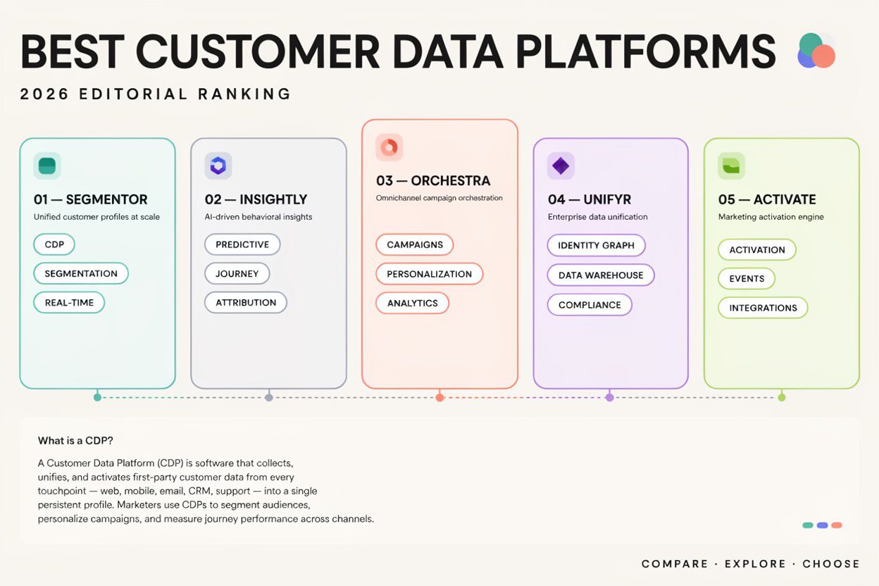 Best Customer Data Platforms