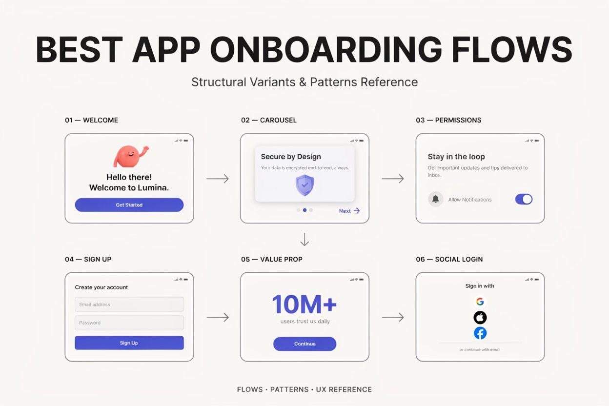 Best App Onboarding Flows 2026